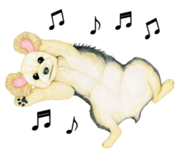 Yorkie Sticker 3  ! sticker #9291921