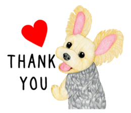 Yorkie Sticker 3  ! sticker #9291923