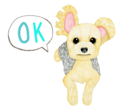 Yorkie Sticker 3  ! sticker #9291924