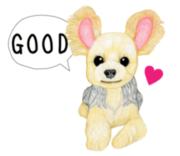 Yorkie Sticker 3  ! sticker #9291927