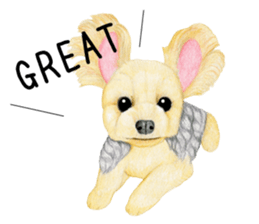 Yorkie Sticker 3  ! sticker #9291933