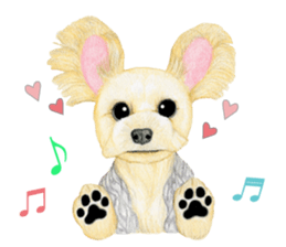 Yorkie Sticker 3  ! sticker #9291949