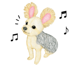 Yorkie Sticker 3  ! sticker #9291955