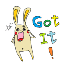 Mister Bunny sticker #9292091