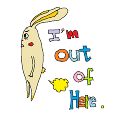 Mister Bunny sticker #9292095