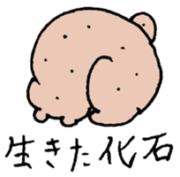 The bear which I drew 2 sticker #9292396