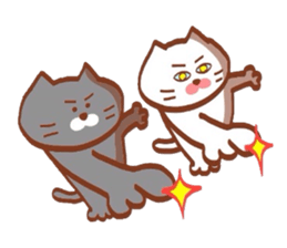 Nyankotachinoatsuinemuri 3 sticker #9292480