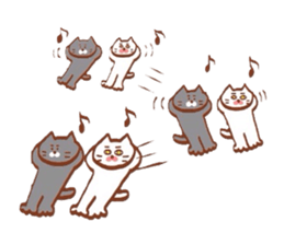 Nyankotachinoatsuinemuri 3 sticker #9292489