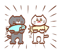 Nyankotachinoatsuinemuri 3 sticker #9292490