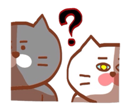 Nyankotachinoatsuinemuri 3 sticker #9292496