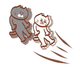 Nyankotachinoatsuinemuri 3 sticker #9292512