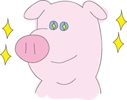 Lovely Pigs sticker sticker #9292843