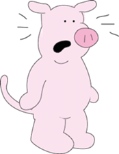 Lovely Pigs sticker sticker #9292847