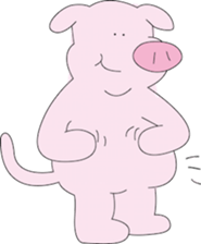 Lovely Pigs sticker sticker #9292849
