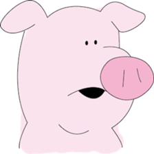 Lovely Pigs sticker sticker #9292852