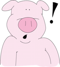 Lovely Pigs sticker sticker #9292858