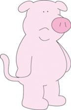 Lovely Pigs sticker sticker #9292860