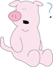 Lovely Pigs sticker sticker #9292862