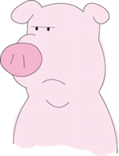 Lovely Pigs sticker sticker #9292863