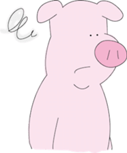 Lovely Pigs sticker sticker #9292865