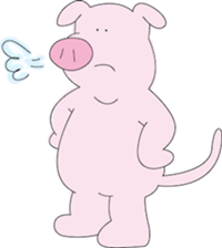 Lovely Pigs sticker sticker #9292867