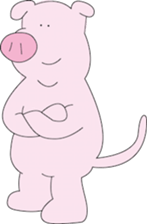 Lovely Pigs sticker sticker #9292868