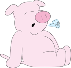Lovely Pigs sticker sticker #9292869
