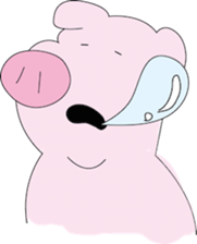 Lovely Pigs sticker sticker #9292870