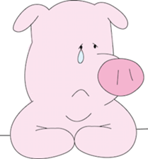 Lovely Pigs sticker sticker #9292872