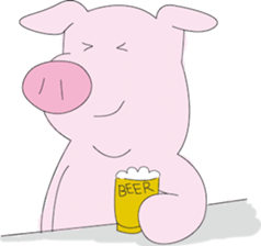 Lovely Pigs sticker sticker #9292877