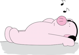 Lovely Pigs sticker sticker #9292879