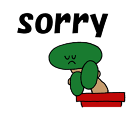 bonsai (English language) sticker #9292948