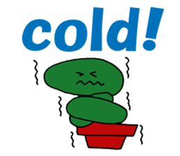 bonsai (English language) sticker #9292957