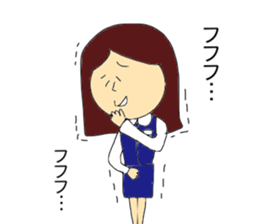 Bank officer Kaneko sticker #9292979