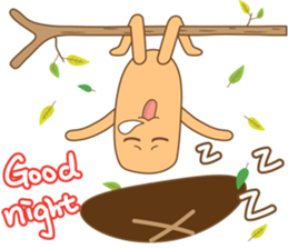 Mushrooms family sticker #9293298