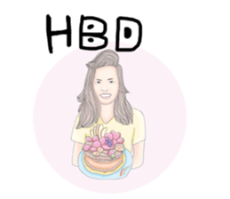 I'm HERS sticker #9294054