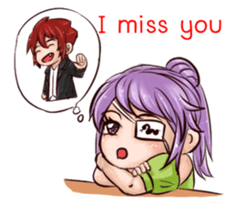 vampire in love (EN) sticker #9294305