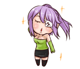 vampire in love (EN) sticker #9294340