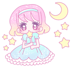 Dreamy KAWAII Girls sticker #9294705