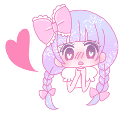 Dreamy KAWAII Girls sticker #9294708