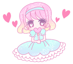 Dreamy KAWAII Girls sticker #9294709