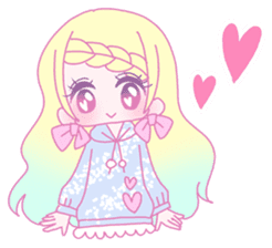 Dreamy KAWAII Girls sticker #9294710
