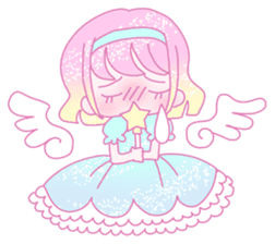Dreamy KAWAII Girls sticker #9294717