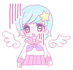 Dreamy KAWAII Girls sticker #9294719