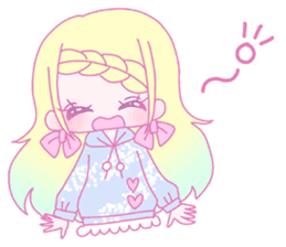 Dreamy KAWAII Girls sticker #9294722