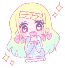 Dreamy KAWAII Girls sticker #9294726