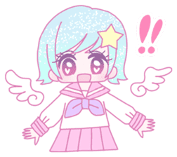Dreamy KAWAII Girls sticker #9294727
