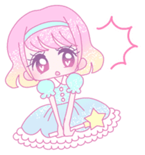 Dreamy KAWAII Girls sticker #9294729