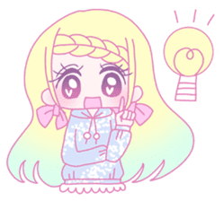 Dreamy KAWAII Girls sticker #9294730