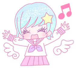 Dreamy KAWAII Girls sticker #9294731